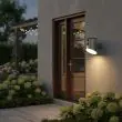 Outdoor Battery Wall Light with PIR Sensor – 2 Pack – Lifestyle 1
