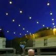 Outdoor Festoon Lights Connectable Clear Bulb