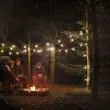 Outdoor Festoon Lights Connectable Clear Bulb