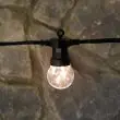 Outdoor Festoon Lights Connectable Clear Bulb
