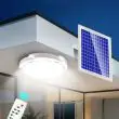 Outdoor & Indoor Solar Ceiling Light 100W with Remote Control – Lifestyle 1