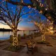 Outdoor Solar Fairy Lights – All‑Season, Remote, Timer, Waterproof (10m‑30m) Showing the adjustable solar panel