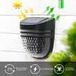 Nordic Solar Wall Lights – Breathing Mode | 2-Pack | PowerBee Eclipse – Lifestyle 3