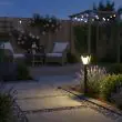 Hybrid Solar & USB Pathway Light – Multi‑Function PIR Year‑Round UK Lighting – Lifestyle 2