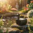 Pro Flow 450 Water Feature Pump – 450 LPH, Quiet Operation – Lifestyle