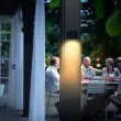 Premium 1000 Lumen Solar Wall Light – Ultra Slim, ALS, PIR showing the rear and the fitting bracket 