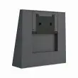Premium 1000 Lumen Solar Wall Light – Ultra Slim, ALS, PIR showing the rear and the fitting bracket 