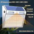 Premium Aluminium Solar Motion Sensor Light Located on columns outside a house