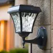 Hampton Classic Solar Wall Lantern – 120 Lumen, Die-Cast Aluminium – Lifestyle