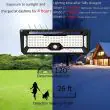 1000 Lumen Solar Wall Light – Motion Sensor – Lifestyle 2