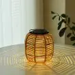 Rattan Style Solar Lantern