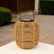 Rattan Style Solar Lantern