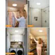 Ceiling light size: about 17 cm across and 2.2 cm deep