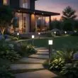 Saturn PIR Solar Post Light – Motion Sensor Garden Light – Lifestyle