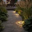 Solar Powered Deck Lights – 4 Pack (White & Warm White)