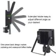 Led Security Light 30W mounted on wall in rain