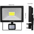 Led Security Light 50W mounted on shop front