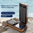 Shockproof Solar Phone Charger 20,000mAh – Waterproof & Dual USB