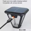 Hybrid Solar & USB Pathway Light – Multi‑Function PIR Year‑Round UK Lighting – Lifestyle 2