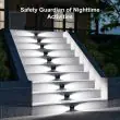 Smart Motion-Activated Solar Step Lights – Waterproof Outdoor Deck & Stair Lighting – 2 Pack – Lifestyle