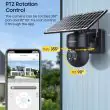 Solar Camera Wifi 6MP - PTZ
