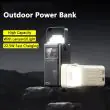 Solar Camping Light & Charger – 50,000mAh High Capacity Power Bank With LED Camp Light – Lifestyle 3
