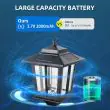 Premium Solar Coach Lantern | 160 Lumens Garden Light – Lifestyle