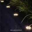 Stainless Steel Solar Deck Lights – Dual Colour LED, IP65 – 2 Pack – Lifestyle