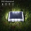Professional Solar Decking Lights – Low Profile, 16+ Hour Illumination