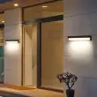 Richmond 600 Lumen Solar Wall Light – PIR & Radar Detection – Lifestyle 3