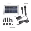 Solar Fountain Sunspray SE 360 ® for containers and small ponds : close up of panel