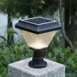 Solar Garden Post Lights 6 LEDs – Remote Control, IP65 – Lifestyle 3