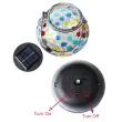 Hand-Painted Solar Glass Jar Lantern – Stained Glass, Table or Hanging – Lifestyle 3