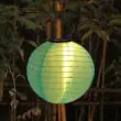 Solar Hanging Chinese Lanterns – Waterproof Nylon LED – 2 Pack for Outdoor Garden Party Decoration – Lifestyle 2