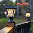 Classic Solar Lantern – Post & Ground Mount – Lifestyle 2