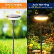 Solar Lawn Lamps – Wind-Activated Swaying Light, 2 Pack – Lifestyle 2