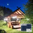 Solar Lighting Kit Hub 6000 | High-Capacity Solar Light Kit for Large Sheds Showing ability to charge multiple devices