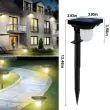 Solar Motion Sensor Path Lights – 2 Pack, PIR & Multi-Mode – Lifestyle
