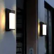 Stratford Decorative Solar Wall Lamp – 3000K Warm Glow – Lifestyle
