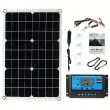 Solar Panel And Charge Controller 20W