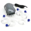Solar Pond Oxygenator For Larger Ponds Showing the dimensions of the battery backup System