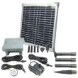 Solar Pond Pump Sunspray SE 800 Battery Backup  Showing the dimensions of the battery box