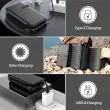 Solar Power Bank 43,800mAh – 10W Wireless Charging, PD 20W Fast Charge, Multi-Port, LED Torch, IP65 Showing fast charge 