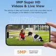 Solar Powered CCTV Camera Wifi 5MP - PTZ Showing 10 meter detection distance Showing 5MP HD videos