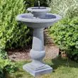 Solar Powered Chatsworth 2 Tier Fountain