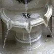 Solar Powered Lion Head Fountain