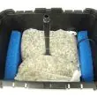 Solar Powered Pond Filter 700 LPH Showing the box with gravel medium inside