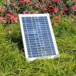 Solar Powered Pond Filter 700 LPH Showing the box with gravel medium inside