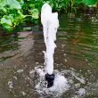 Solar Powered Pond Pump And Filter | Battery Backup | 1400 LPH