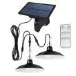Solar Powered Shed Light with Remote Control